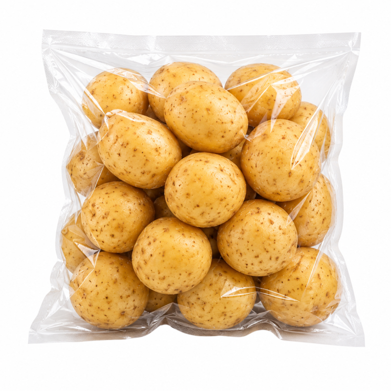 Pomme de terre frais prêts à cuisiner